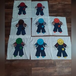 Vintage Handmade Quilt Squares